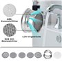 Mousseur Robinet M24, 6 Pièces Aerateur Robinet Economie Eau Avec Filtre en Acier Inoxydable et ABS, comprendre 8 joints et 1 cl