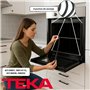 Joint universel en caoutchouc pour porte de four/cuisinière TEKA (83130601) 99514115