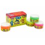 Peintures pour doigts fluorescentes géantes 4 pots 70 ml