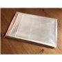 100 Couvertures pour boîtiers DVD 14 mm avec rabat de fermeture adhésif réutilisable et solutions de surface brillantes mádori p