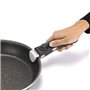 MAGEFESA K2 Cristal Batterie Cuisine Induction avec poignée amovible. Set Casserole 20 cm, Poêle 28 cm et Sauteuse 26 cm