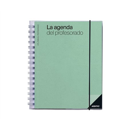 ADDITIO Agenda des enseignants - Planification trimestrielle - Vue hebdomadaire - Évaluation - Dimensions : 16