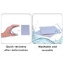 INNSPIRO Lot de 2 éponges abrasives Super Flexibles Grain Fin 1000 et microfibre-280 14 x 11 x 0,5 cm, pour poncer et polir Le B