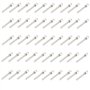 HeyNana - 50 diodes LED blanches de 3 x 5 mm