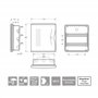 FAMATEL 3724 – Armoire Nuova encastrable 24 éléments