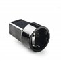 FAMATEL 2101-n Base Mobile schuko TT 16 A-250 V Noir