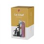 Balvi - Le Chef Serre-Livres en métal. Idéal pour Les Livres de Cuisine.