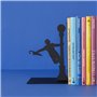 Balvi Serre-Livres Singing in The Rain Couleur Noir Décoratif Métal