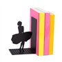 Balvi - Marilyn Serre-Livres décoratifs en métal de Couleur Noire. Design Original