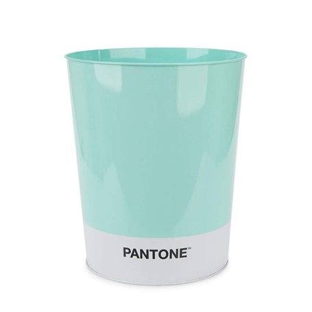 Balvi Corbeille à Papier Pantone Couleur Turquoise Corbeille de Recyclage pour Le Bureau et la Maison