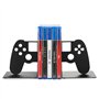 Balvi Support de Jeux vidéo Joypad Couleur Noir Support de Jeux vidéo pour étagère en Forme de manett