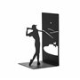 Balvi Serre-Livres Backswing Couleur Noir Stand pour Les Livres de bibliothèques avec Un Joueur de go