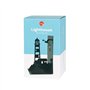 Balvi Serre-Livres Lighthouse Couleur Noir Typique Vue de la côte: Phare et mouettes Métal