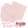 Serviettes Joyeux Anniversaire Rose