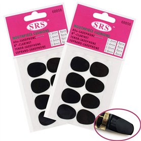 16Pcs Pastille Protege Bec Coussins Coussinets Patchs Pour Bec Embouchure De Saxophone Alto/Ténor