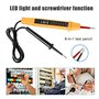 SANWAN Testeur de circuit électrique 8 en 1 Testeur de tension multifonction Stylo détecteur de continuité 6 V-380 V