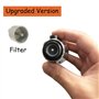 Deux Fonctions Robinet Cuisine Remplacement Extractible pour Douchette Evier Cuisine tête de pulvérisation en Chrome 1/2" L'inte