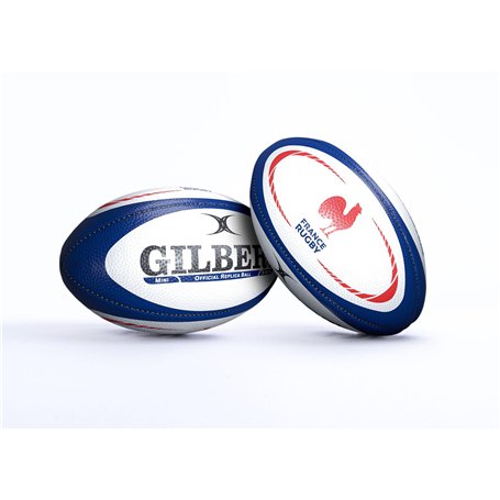 Gilbert- Ballon Rugby Réplique Mini France Taille Mini