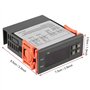 ARCELI Contrôleur de température numérique AC 110V-220V Fahrenheit/Centigrade Modes de Chauffage/Refroidissement par Thermostat 
