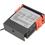 ARCELI Contrôleur de température numérique AC 110V-220V Fahrenheit/Centigrade Modes de Chauffage/Refroidissement par Thermostat 