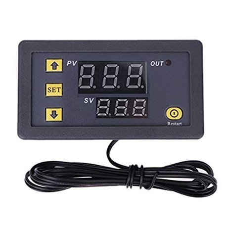 ARCELI 24V 20A W3230 LCD Thermostat Numérique Contrôleur Régulateur Régulateur Alarme Haute Température