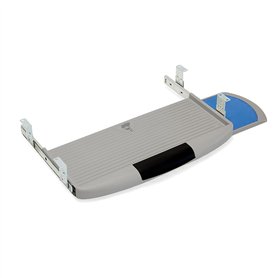 EMUCA 3196621 Support Porte-Clavier extractible avec Plateau auxiliaire pour la Souris