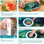 Aigostar Fresh - Pack mise sous vide: mini pompe scelleuse sans fil, sacs sous vide et récipient à vide. Charge USB. Pour viande