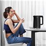 Aigostar Aubery - Bouilloire Électrique en Acier Inoxydable 1,7 L de capacité et 2200 W, Double Paroi Cool Touch, Intérieur inox