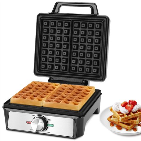 Aigostar Gaufrier pour 2 Gaufres Belges