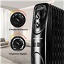 Aigostar Tummie– Radiateur à Bain d’huile Portable. 2300 W. 11 éléments,3 niveaux de puissance et thermostat réglable. Couleur n