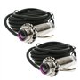 BeMatik - Cellule photoélectrique capteur Interrupteur commutateur NPN NO+NC 10-36VDC M18 5m Barrage