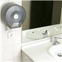 PrimeMatik - Porte-Rouleau de Papier Toilette en Gros. Distributeur Industriel Noir en Rouleau 268x123x273mm