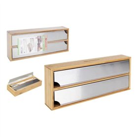 Quttin Distributeur de papier essuie-tout en aluminium et film 33