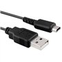 OcioDual Câble de Charge USB Chargement Transfert Données Compatible avec Nintendo DS Lite DSLite DSL NDSL Chargeur Data Transfe