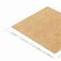 Salvamantel, Ceramica Coasters Originaux, modèles X4, 11 cm - Base de liège pour la décoration ménage, Cadeau d'ouverture de la 