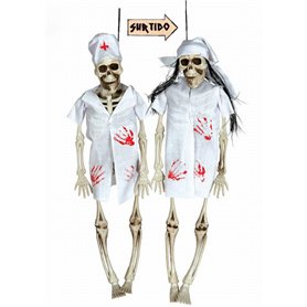 Syrte squelette médecin. 40 cms.