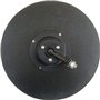KitaBulb Miroir Convexe de la Circulation, 30cm Noir Miroir de Surveillance Panoramique pour la sécurité Routière et du Magasin