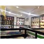 KitaBulb Miroir Convexe de la Circulation, 30cm Noir Miroir de Surveillance Panoramique pour la sécurité Routière et du Magasin