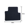 Set de tapis de voitures OCC Motorsport OCCFD0027 FORD KUGA I 5 Pièces