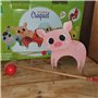 Well Home Jeu Classique de Croquet pour Enfants en Bois