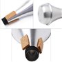 Kuylive Lot de 3 embouchures de trompette (3C, 5C, 7C) avec silencieux de trompette d'entraînement léger en aluminium pour Yamah