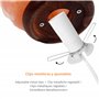 HALOTEC Câble pour lampe à sel | Câble avec interrupteur | Câble d'alimentation électrique de 1,2 mètre avec support de lampe | 