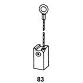 Balais de charbon 0225 pour outils électroportatifs Black & Decker