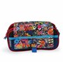 office box Colorline Trousse triple design avec grands compartiments intérieurs avec fermeture éclair individuelle