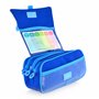Office Box Trousse Triple Design - Trousse spacieuse avec fermeture éclair individuelle - by Colorline, multicolore, Space