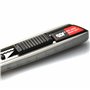 Cutter 100 % aluminium spécial Crafts - Grande résistance et stabilité avec 1 + 10 lames SK + Cr de 30° - Grande résistance - by