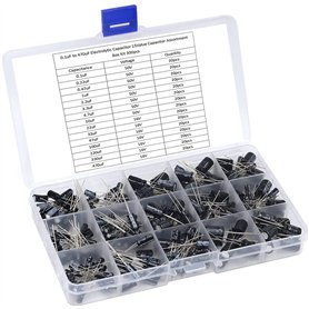Kit de condensateur électrolytique ARCELI 300pcs 15Value