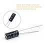 Kit de condensateur électrolytique ARCELI 300pcs 15Value