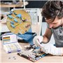 ARCELI Kit de résistance 2600 pièces 130 valeurs, 1% de résistances variées Assortiment de résistances à Film métallique avec 1 