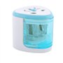 SUPERTOOL Taille-crayon électrique automatique bleu à double trou – stationnaire pour enfants